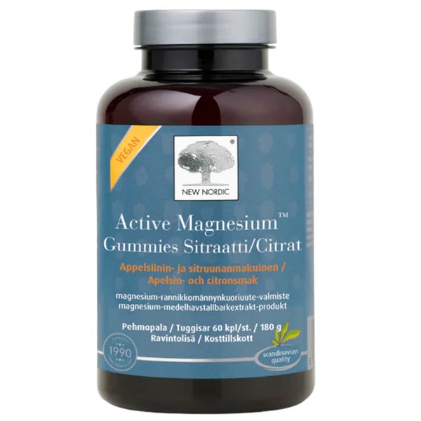 New Nordic Active Magnesium Gummies