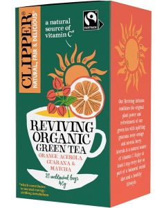 CLIPPER REVIVING GREEN TEA 40G