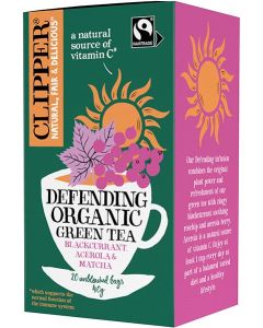 CLIPPER DEFENDING GREEN TEA 40G