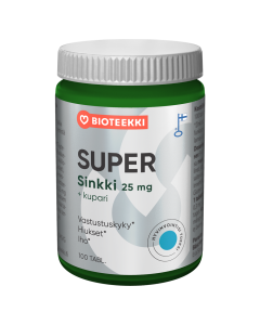 Bioteekin Super Sinkki+kupari
