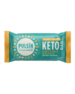 PULSIN KETO BAR CHOC FUDGE& PEANUT 50G