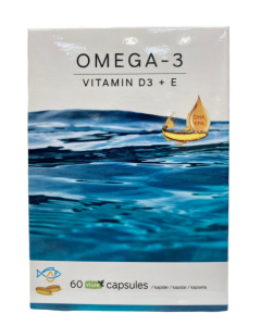OMEGA-3 D3+E 60 KPS