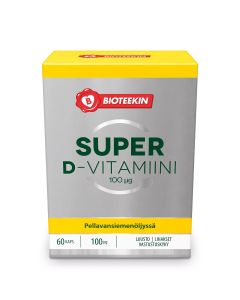 Bioteekin Super D-vitamiini 100 µg