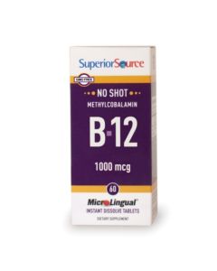 SuperiorSource B12 Metyylikobalamiini 10 000 µg