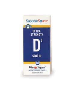 SuperiorSource D3-vitamiini 125mcg 100tabl.