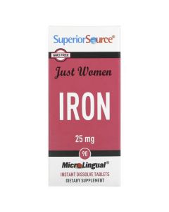 SuperiorSource  Just Women Iron 25mg