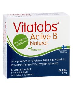VITATABS ACTIVE B NATURAL 60TBL