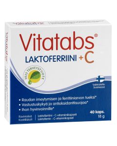 VITATABS LAKTOFERRIINI+C 40KAPS