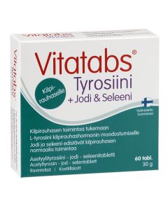 VITATABS TYROSIINI+JODI&SELEENI 60TABL