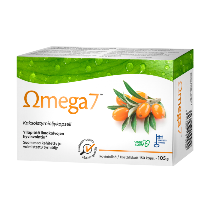 Omega 7 - tyrniöljykapseli