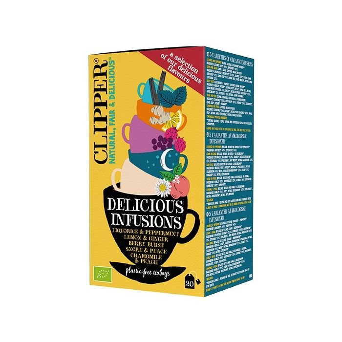 CLIPPER DELICIOUS INFUSIONS 20PSS