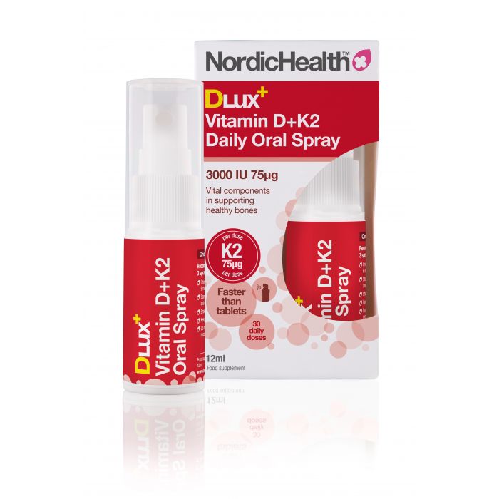 Nordic Health DLux K2+D- vitamiinisuihke