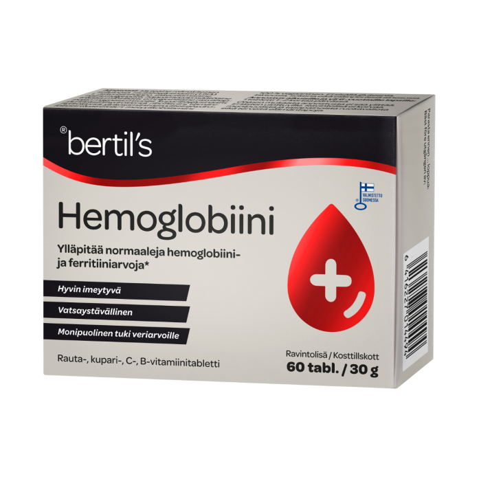 BERTIL'S HEMOGLOBIINI 60TABL