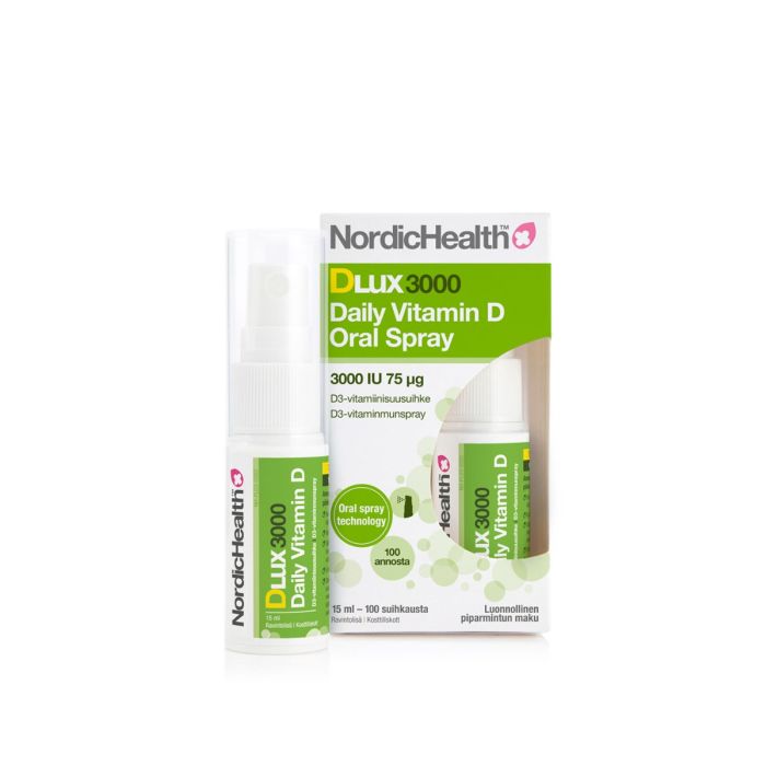 NORDIC H DLUX DAILY VITAMIN D 3000 SPRAY