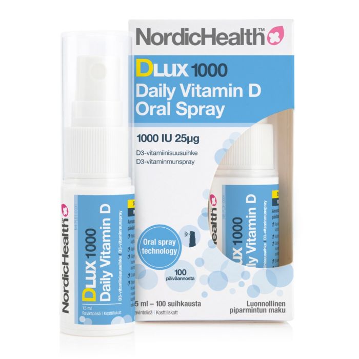 NORDIC H DLUX DAILY VITAMIN D 1000 SPRAY