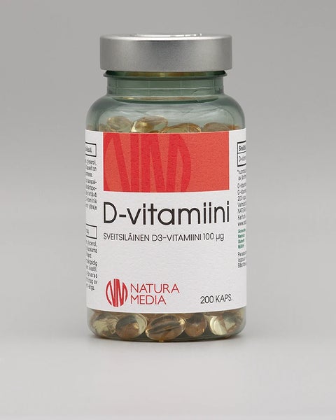 D-vitamiini 100&micro;g