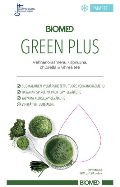 Green Plus -j&auml;&auml;palat