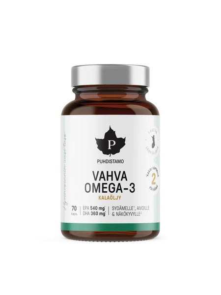 Puhdistamo Vahva Omega-3