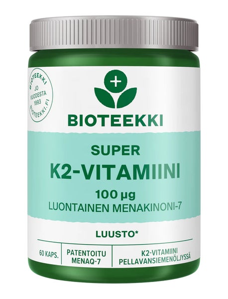 Bioteekki Super K2-vitamiini