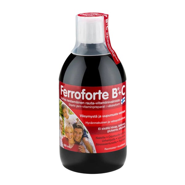 Ferroforte B + C - Rauta-vitamiinivalmiste