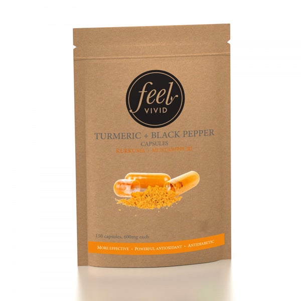 Feel Vivid Kurkuma+Mustapippuri