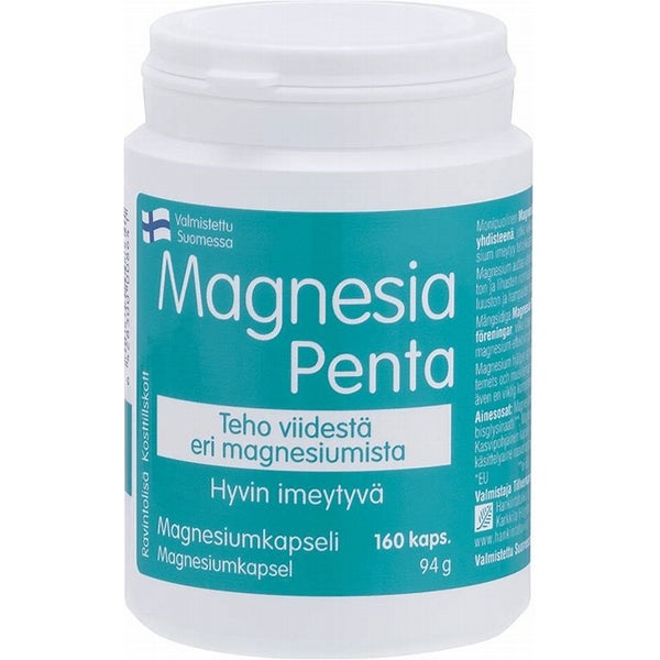 Magnesia Penta - magnesiumkapseli
