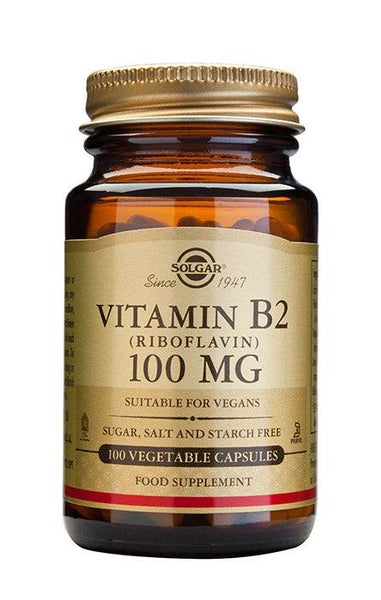 B2-vitamiini (Riboflaviini) 100 mg