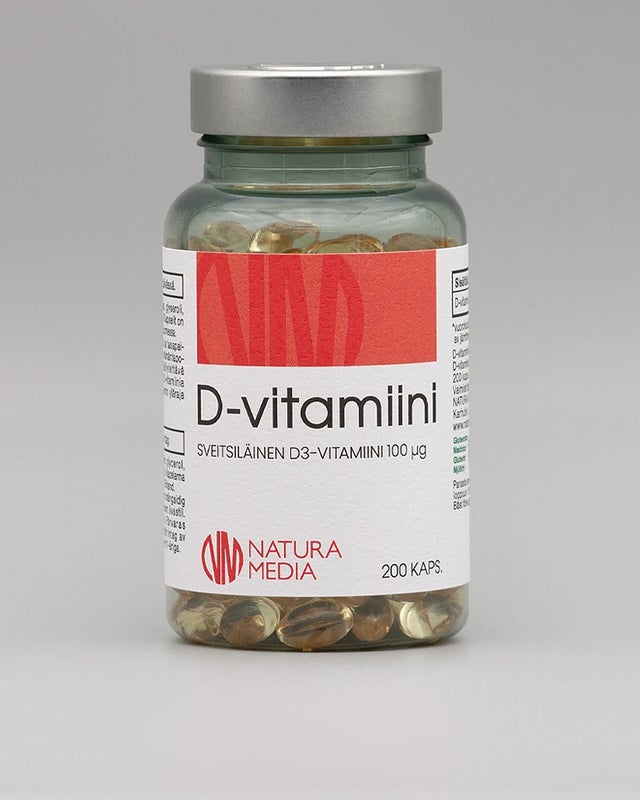 D-vitamiini 100&micro;g