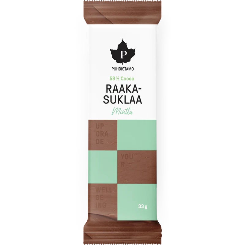 Luomu Raakasuklaa Minttu