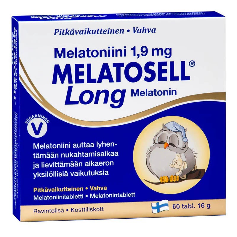 Melatosell Long 1,9 mg - melatoniini
