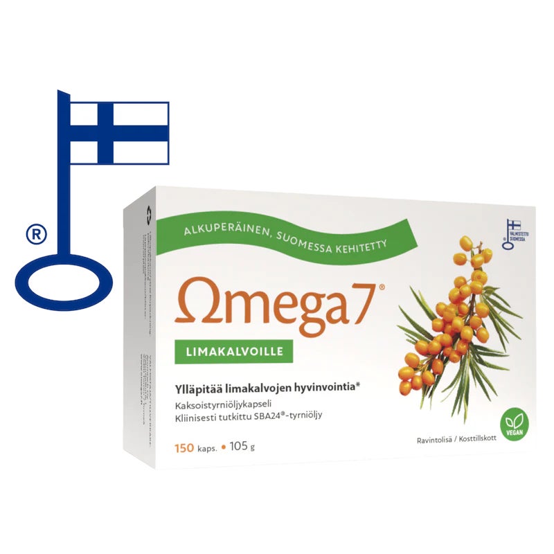 Omega7 SBA24&reg; Kaksoistyrni&ouml;ljykapseli