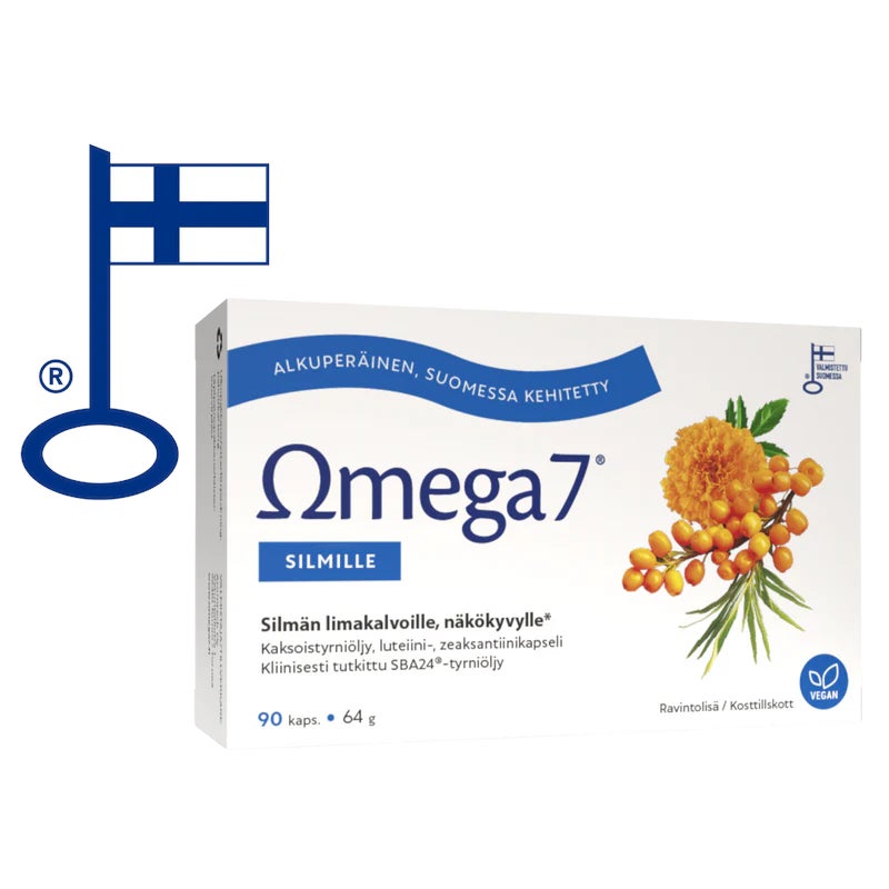 Omega7 SBA24&reg; + Luteiini Silmille