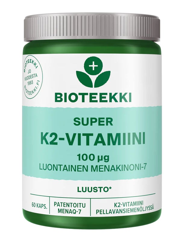 Bioteekki Super K2-vitamiini