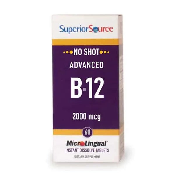 Superior Source Advanced B12 2000&micro;g