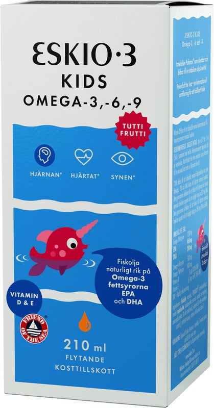 Eskio-3 Kids Omega-3 Kala&ouml;ljy