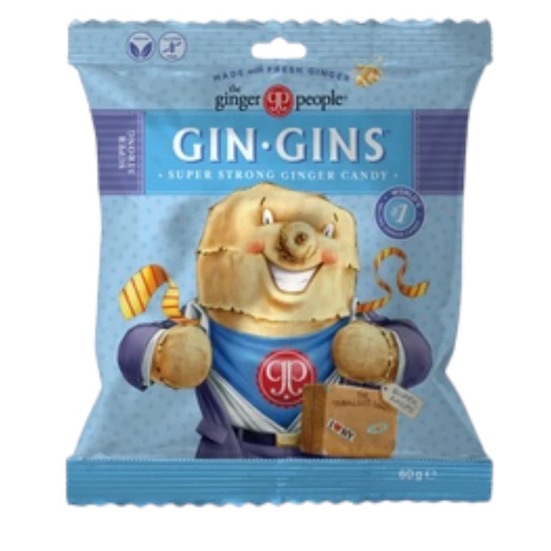 Gin Gins Super Strong Ginger Candy