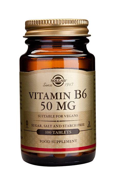 B6-vitamiini 50 mg